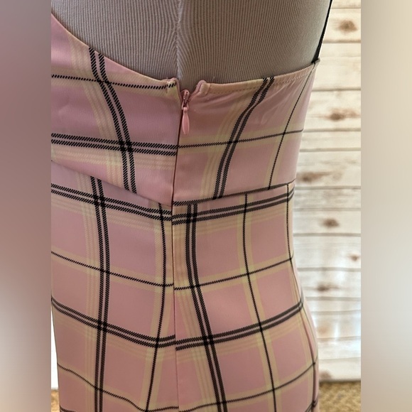 Urban Outfitters Y2K Clueless-inspired plaid slip maxi dress - Picture 7 of 8